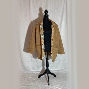 Denim&Co Quilted Jacket, fully reversible.